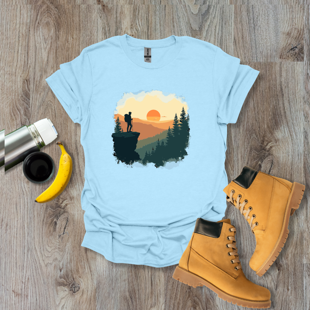 Hiker Sunrise T-Shirt