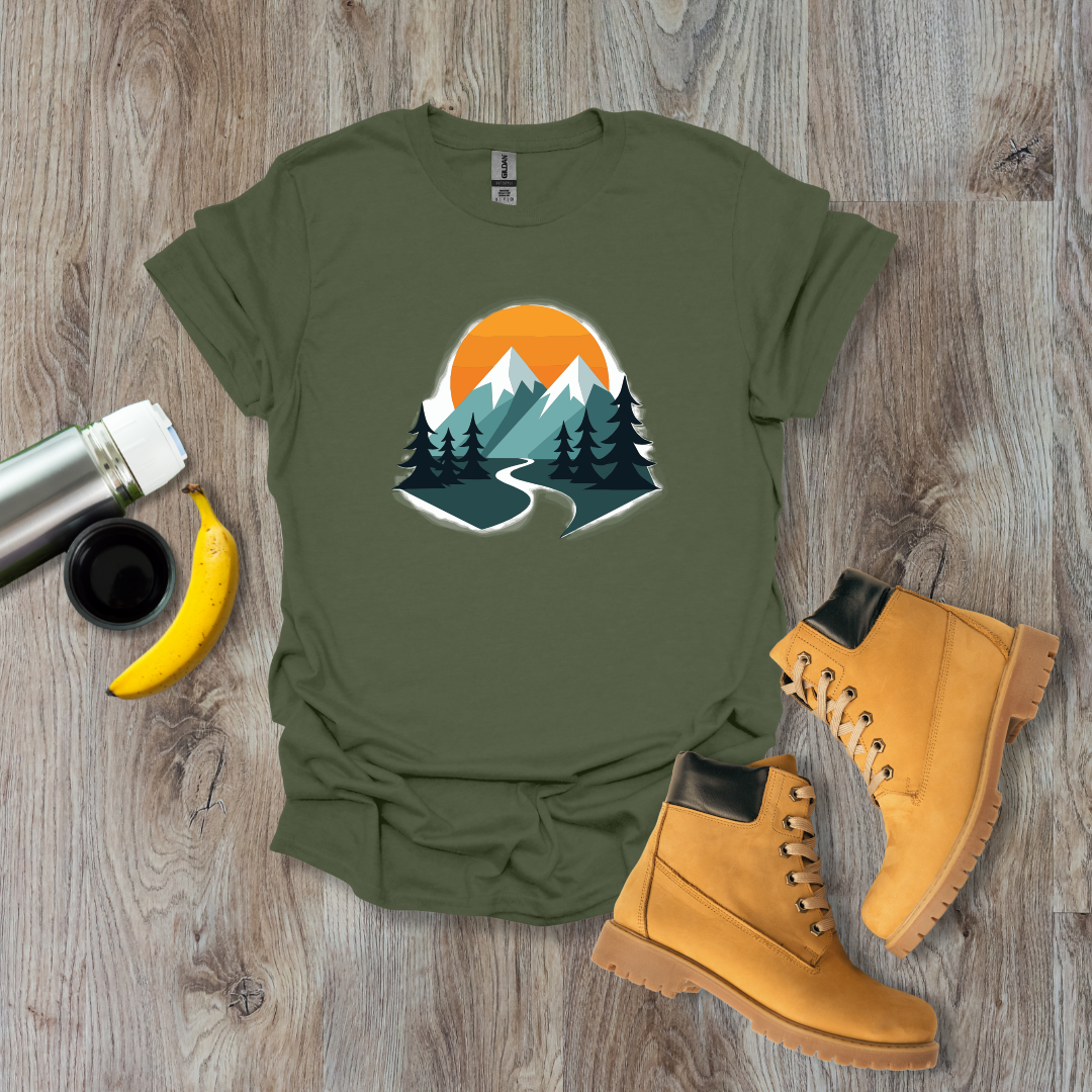 Polygon Peaks T-Shirt