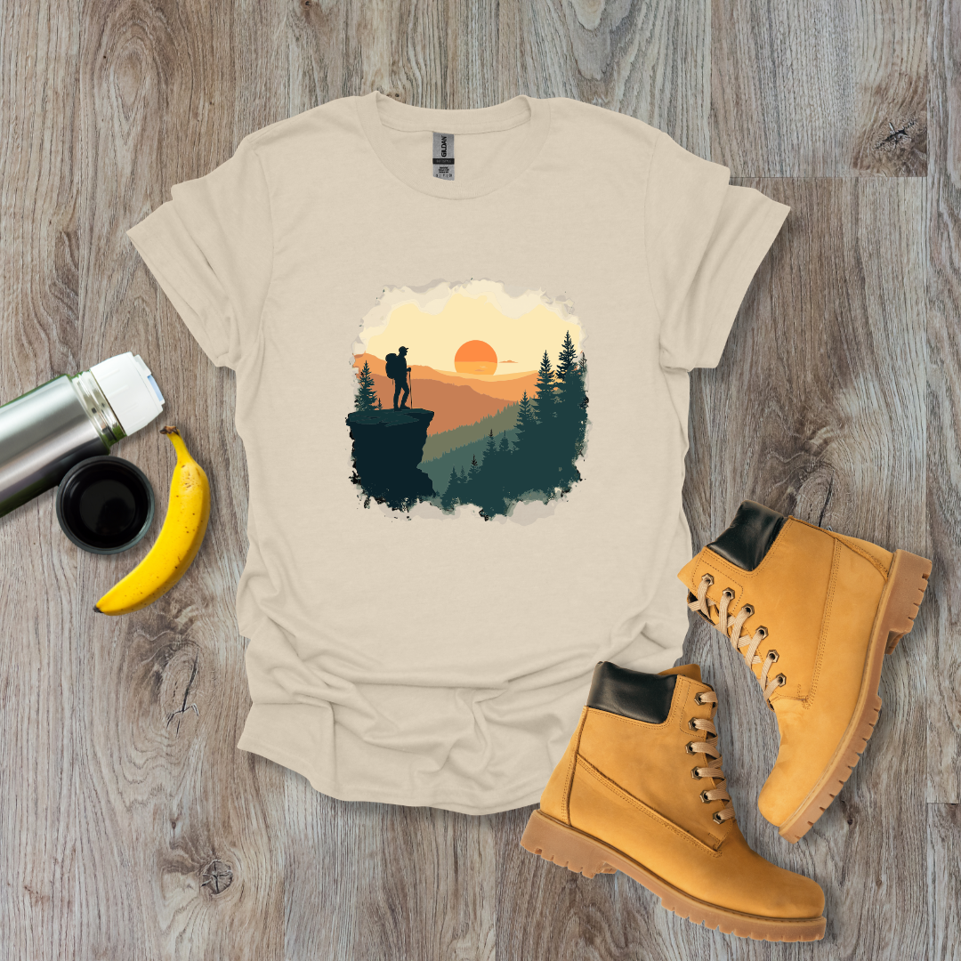 Hiker Sunrise T-Shirt