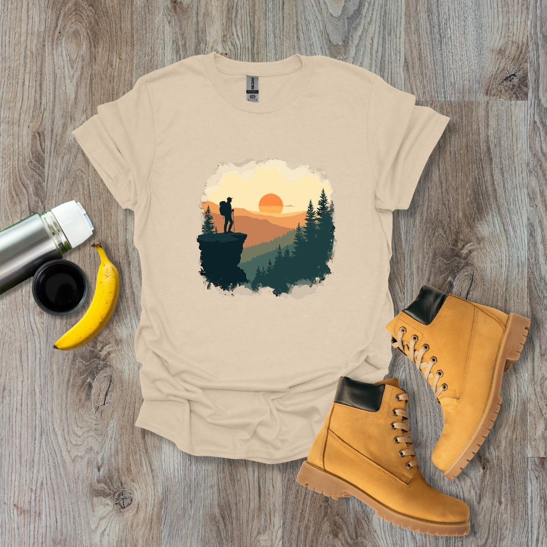 Hiker Sunrise T-Shirt