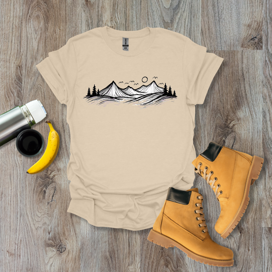 Sketch Scape T-Shirt