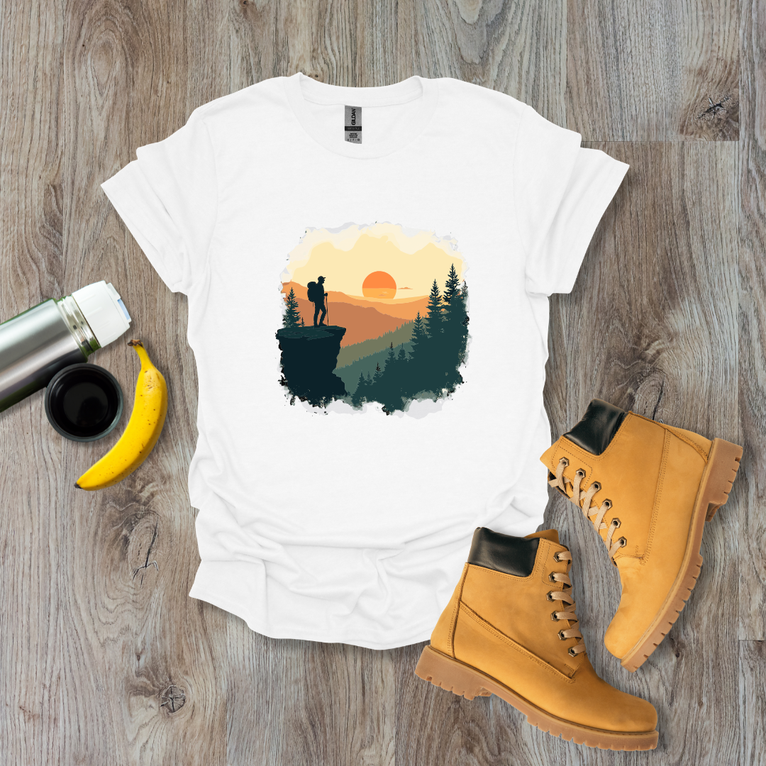 Hiker Sunrise T-Shirt