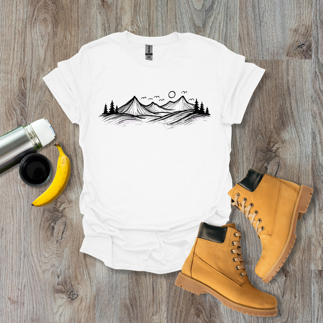 Sketch Scape T-Shirt